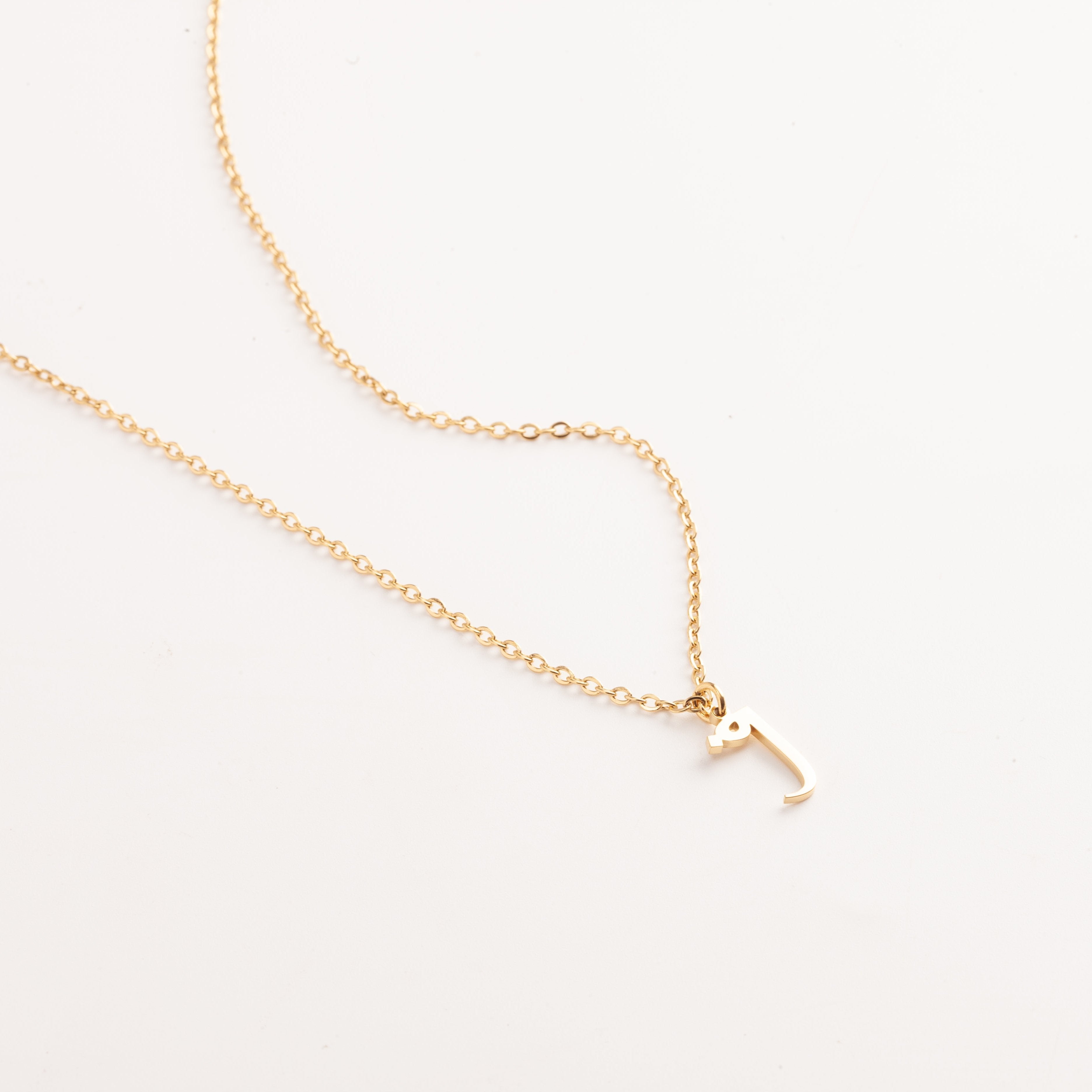Sterling Silver Custom Hanging Letter Necklace