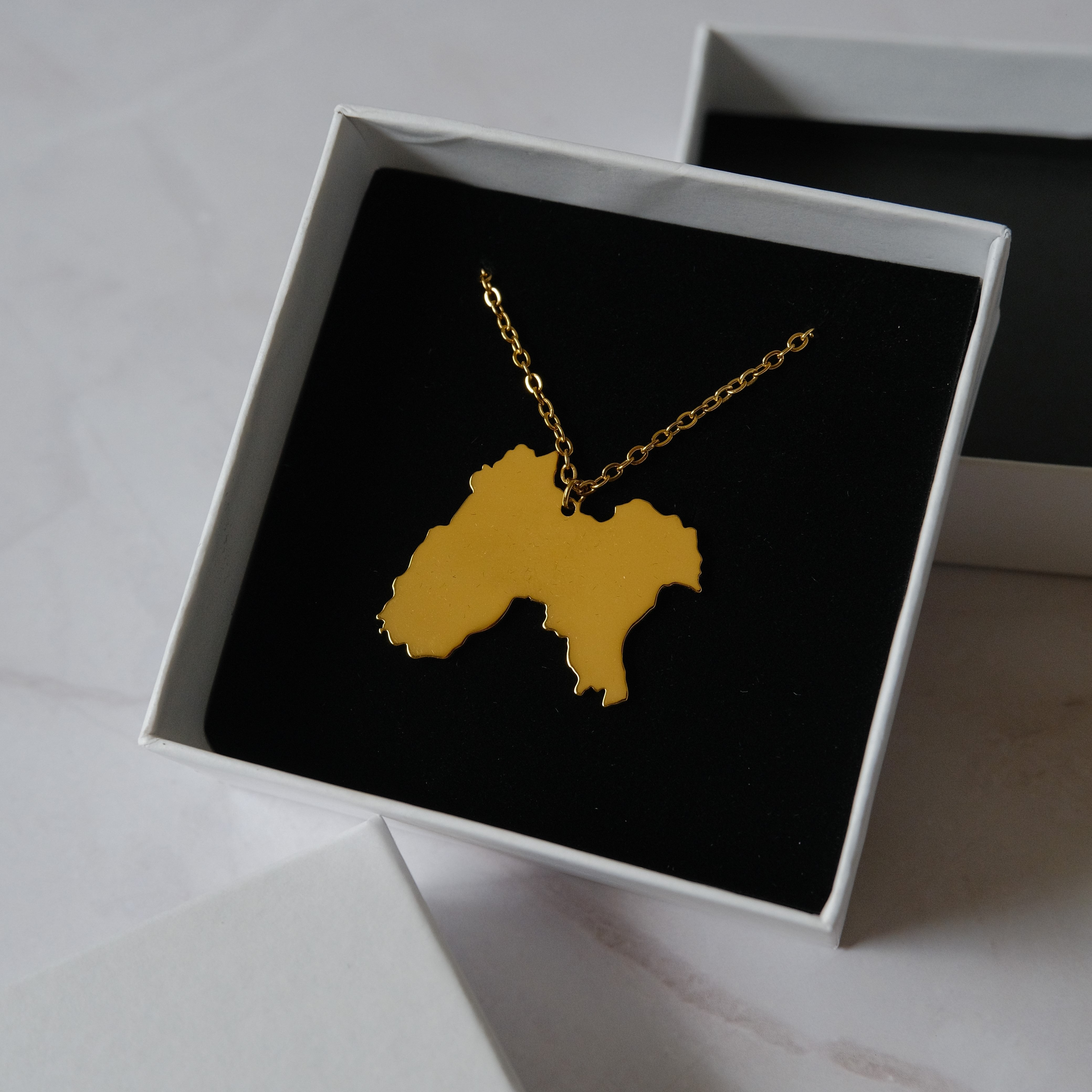 Map Necklace
