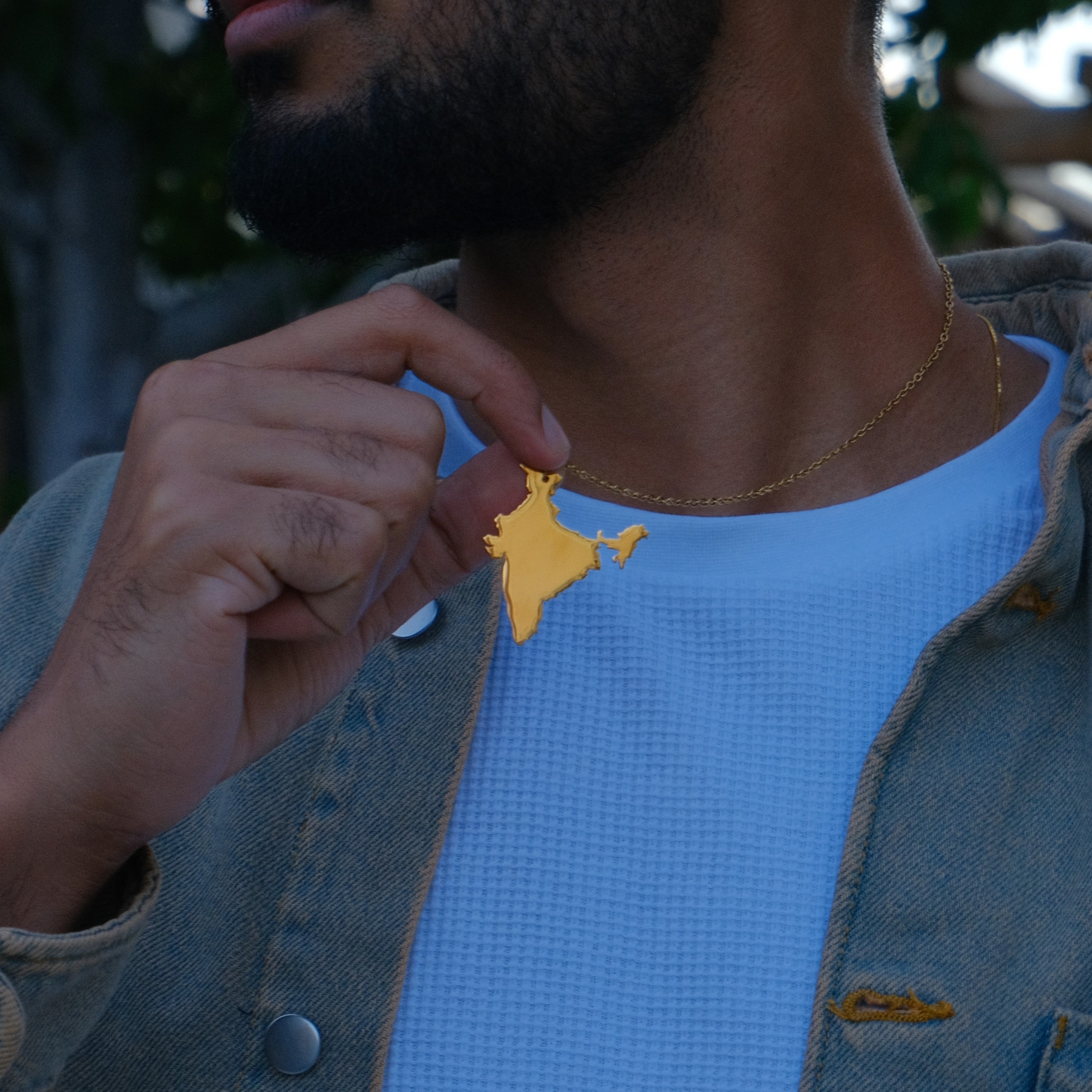 Map Necklace
