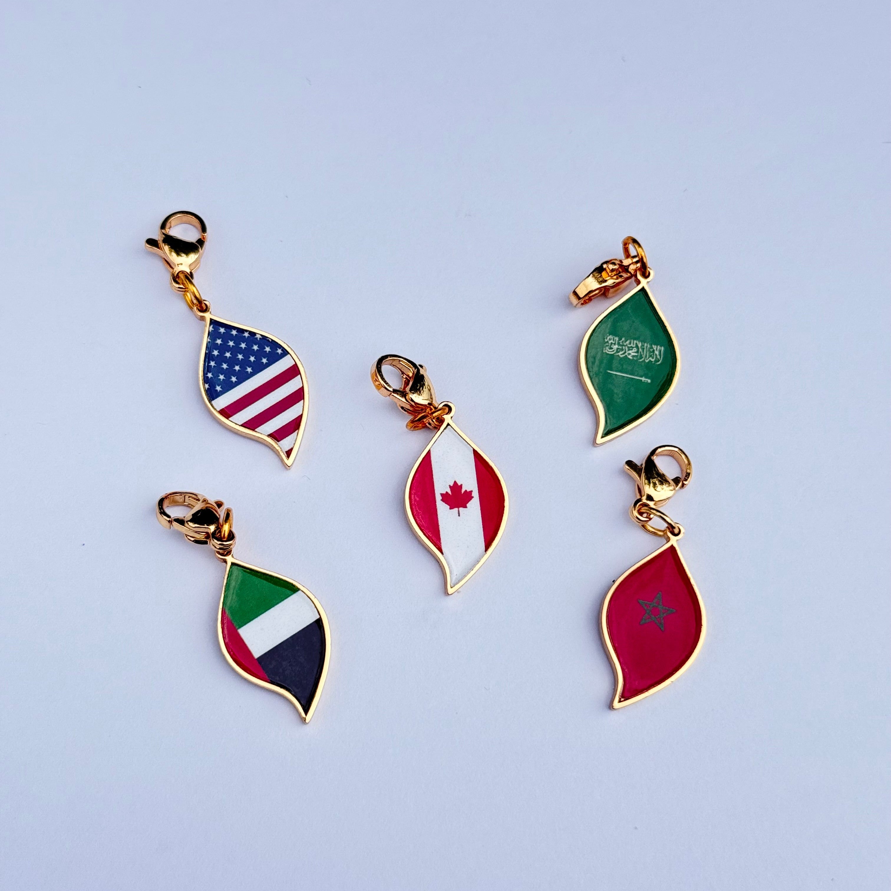 Flag Charms