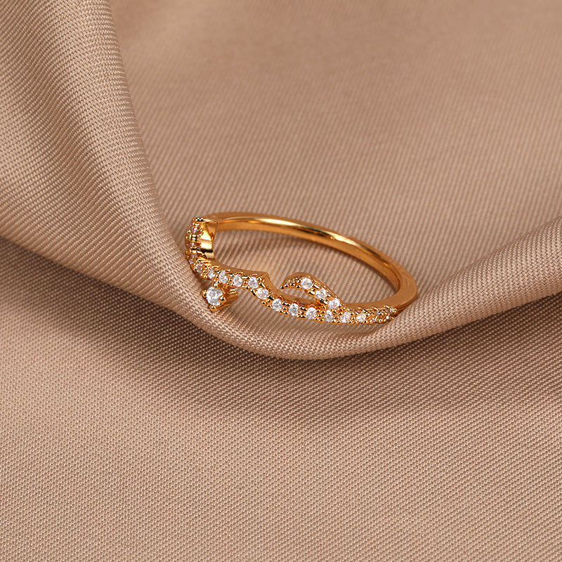 Jeweled Arabic Love Ring