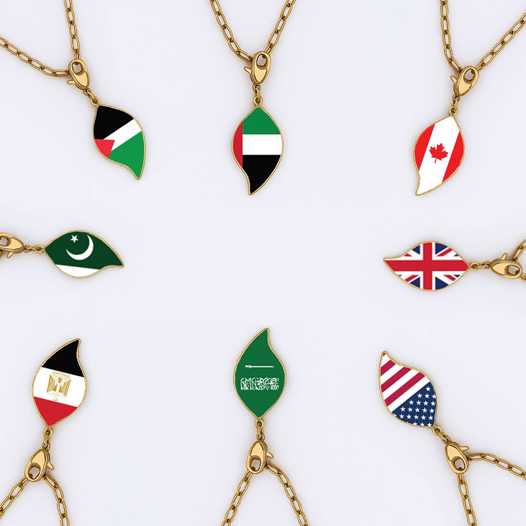 Flag Charms
